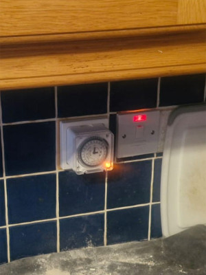 New Fuse spur fitted & Damaged boiler timeclock replaced in Carrickmacross, Monaghan by EPC Plumbing & Heating